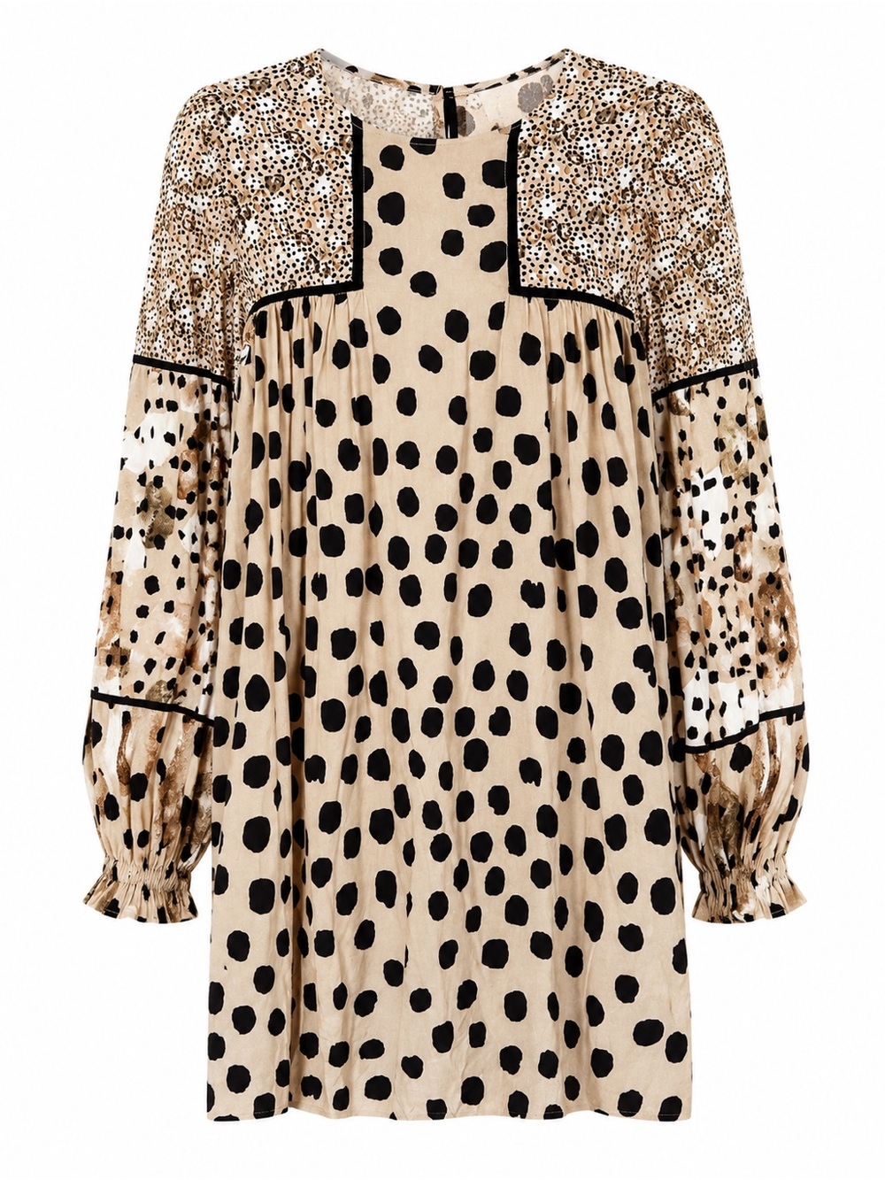 Conditions Apply Anthropologie Mixed Print Mini Dress NWT Size Medium